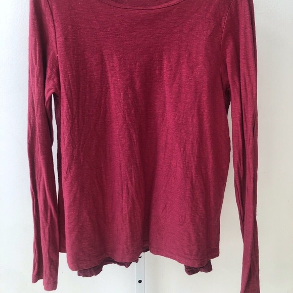 Cute Red Cut Loose Top in Medium - Picture 3 of 6